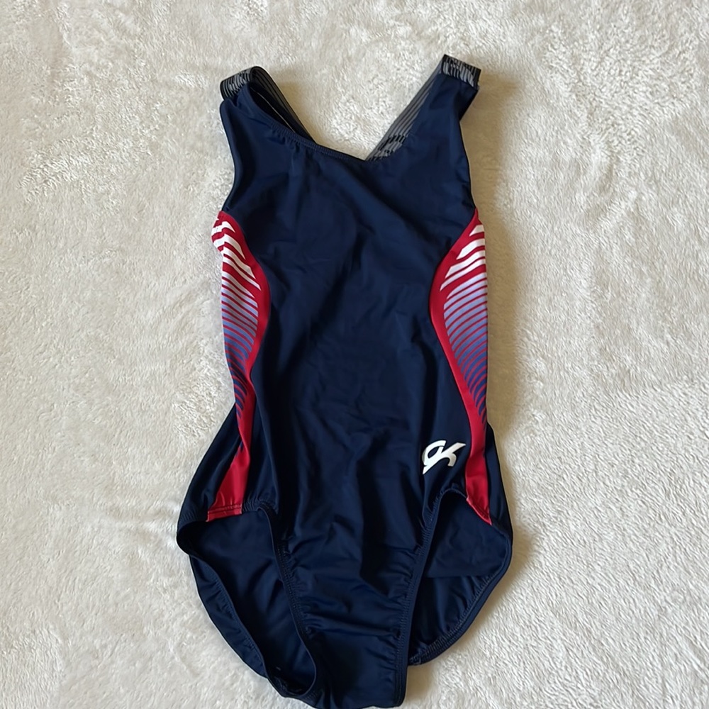 NAVY GYMNASTICS LEOTARD